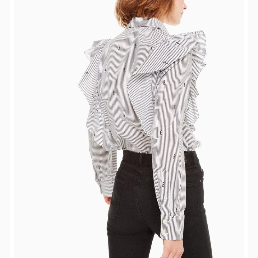 Mini Penguin Ruffle Shirt - Picture 3 of 3